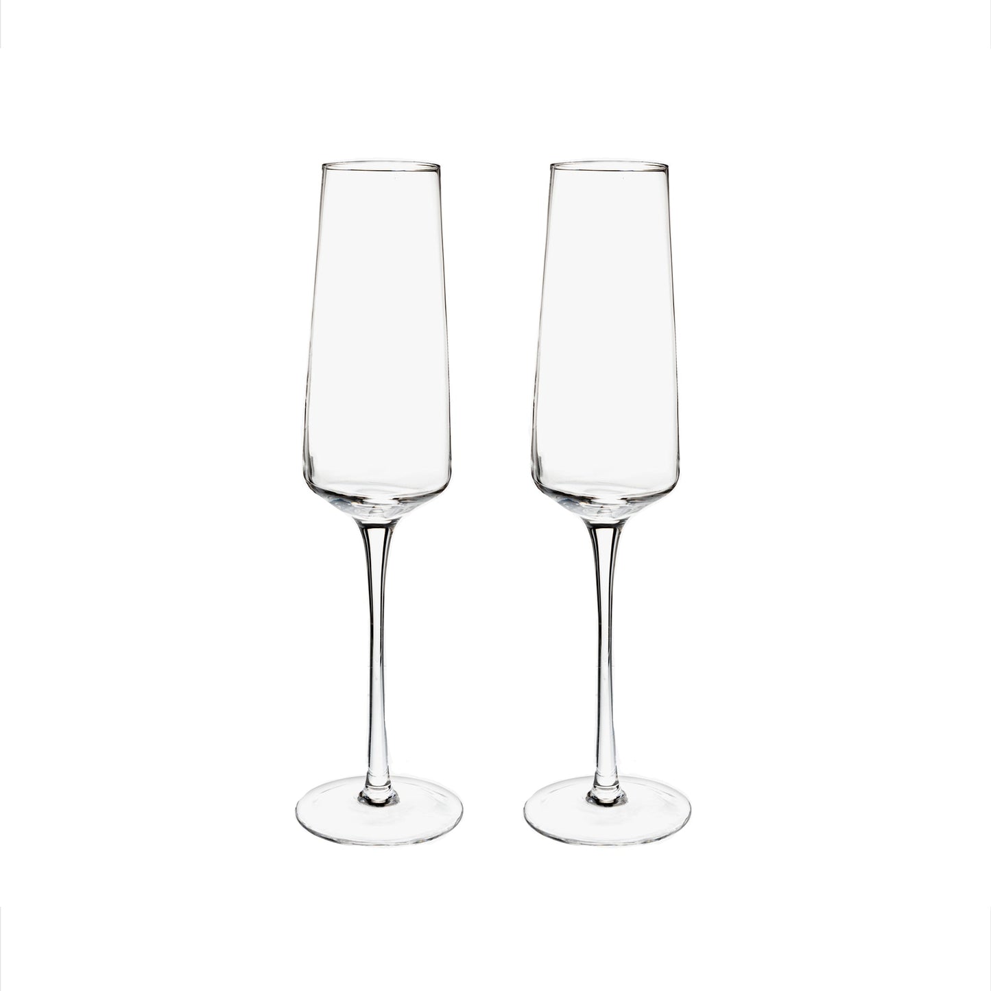 Classic Champagne Flutes Set - 9 oz by Creative Gifts