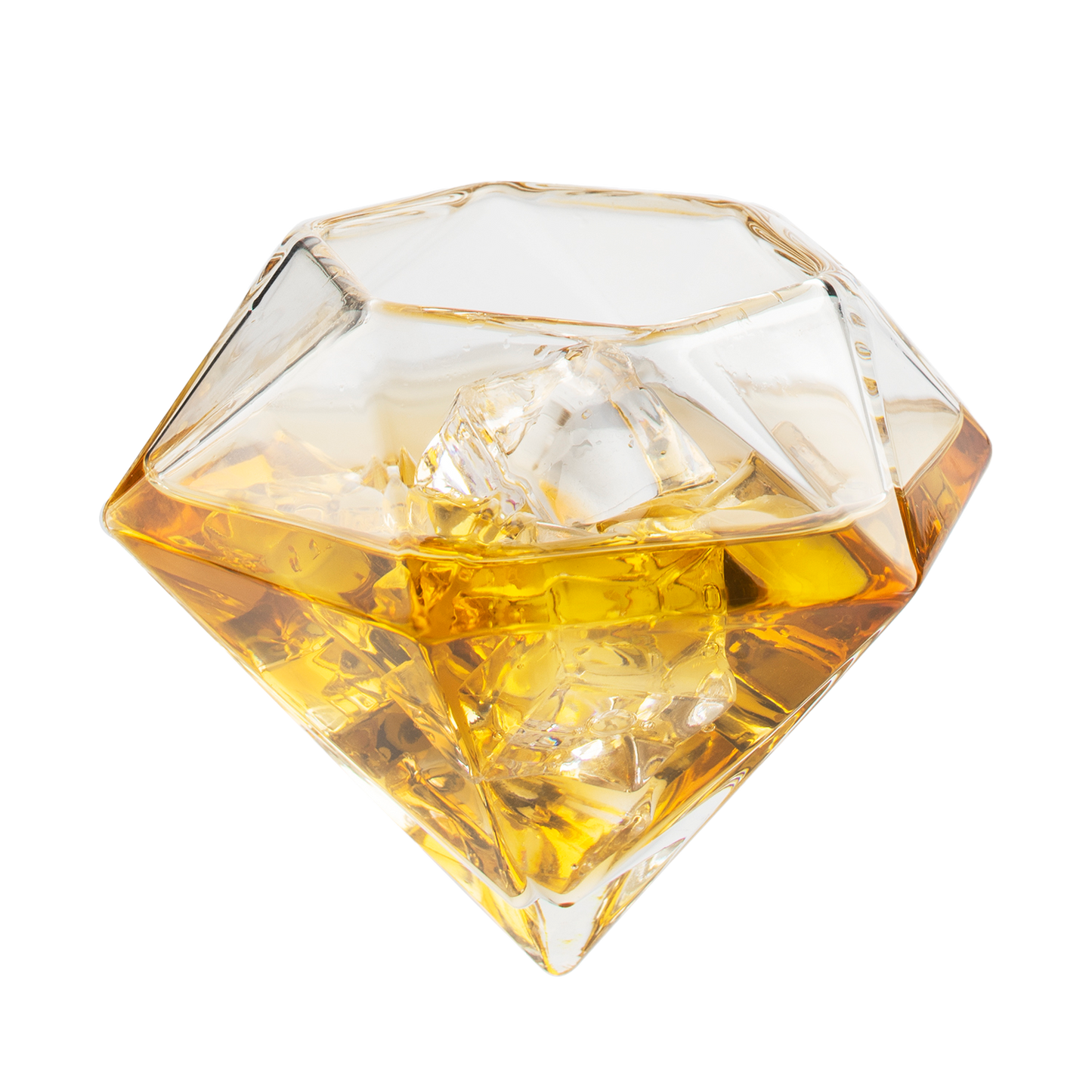 Diamond Whiskey & Wine Glasses 10oz - Set of 4