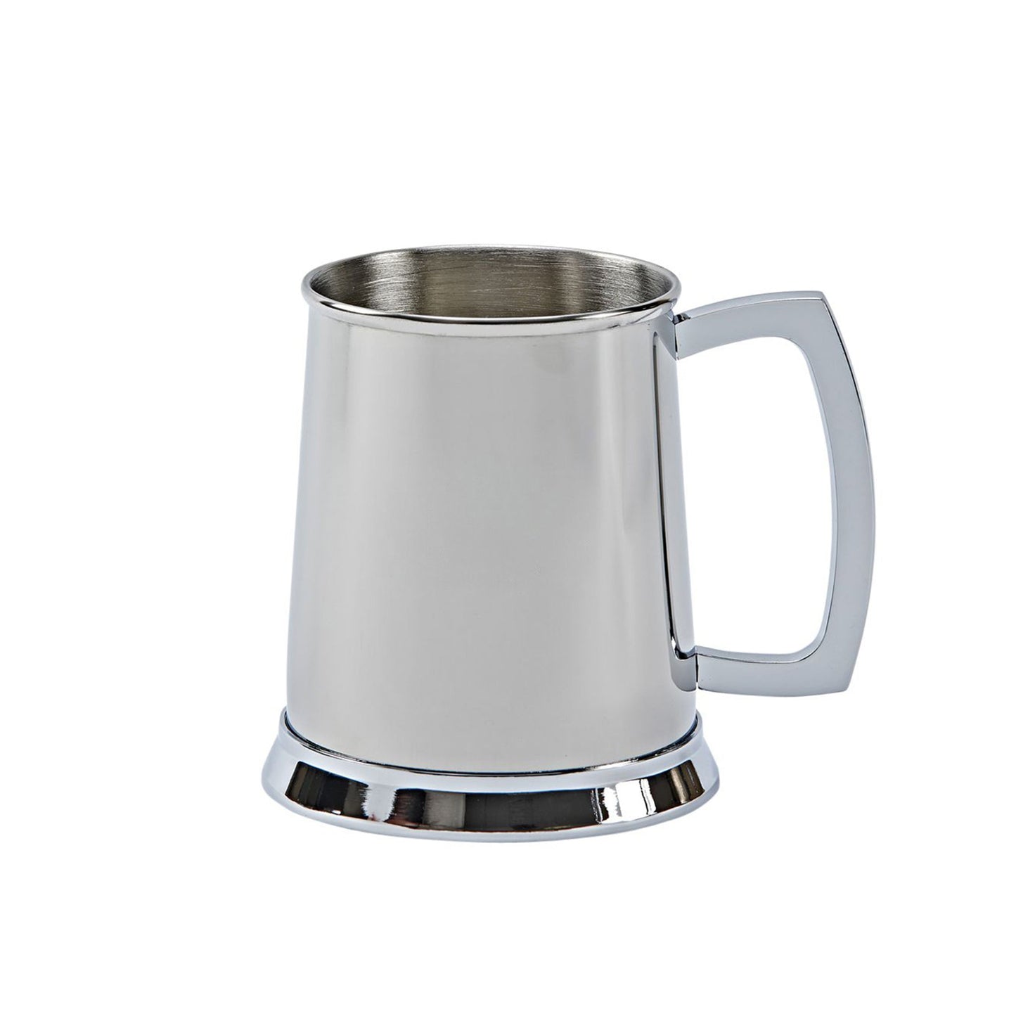 Stainless Steel Tankard with Bright Polished Finish - 20 oz by Creative Gifts