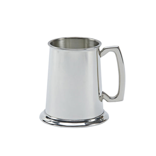 Pewter Tankard with Bright Polished Finish by Creative Gifts