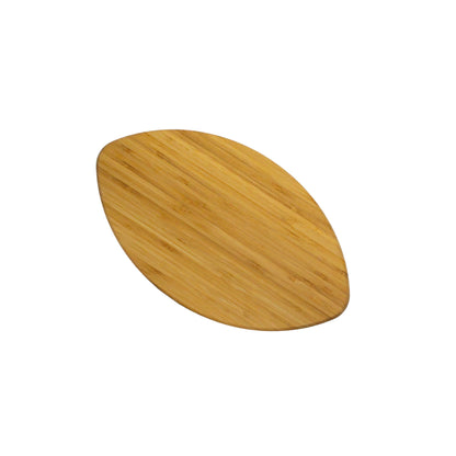 Bamboo Football Cutting Board - 15" x 8.5"