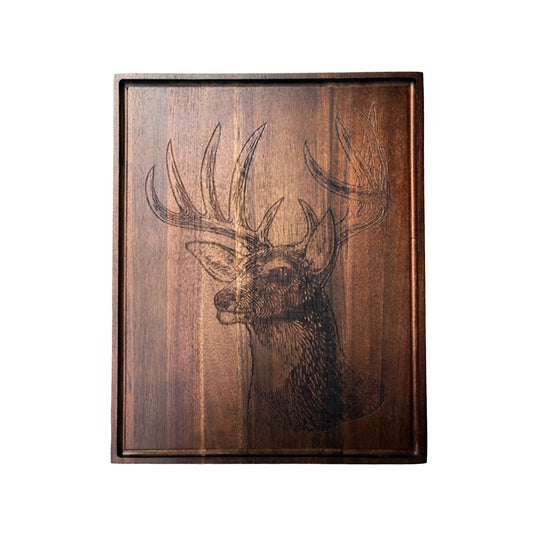 Deer Hunting Wood Board - 14" x 18" by Creative Gifts