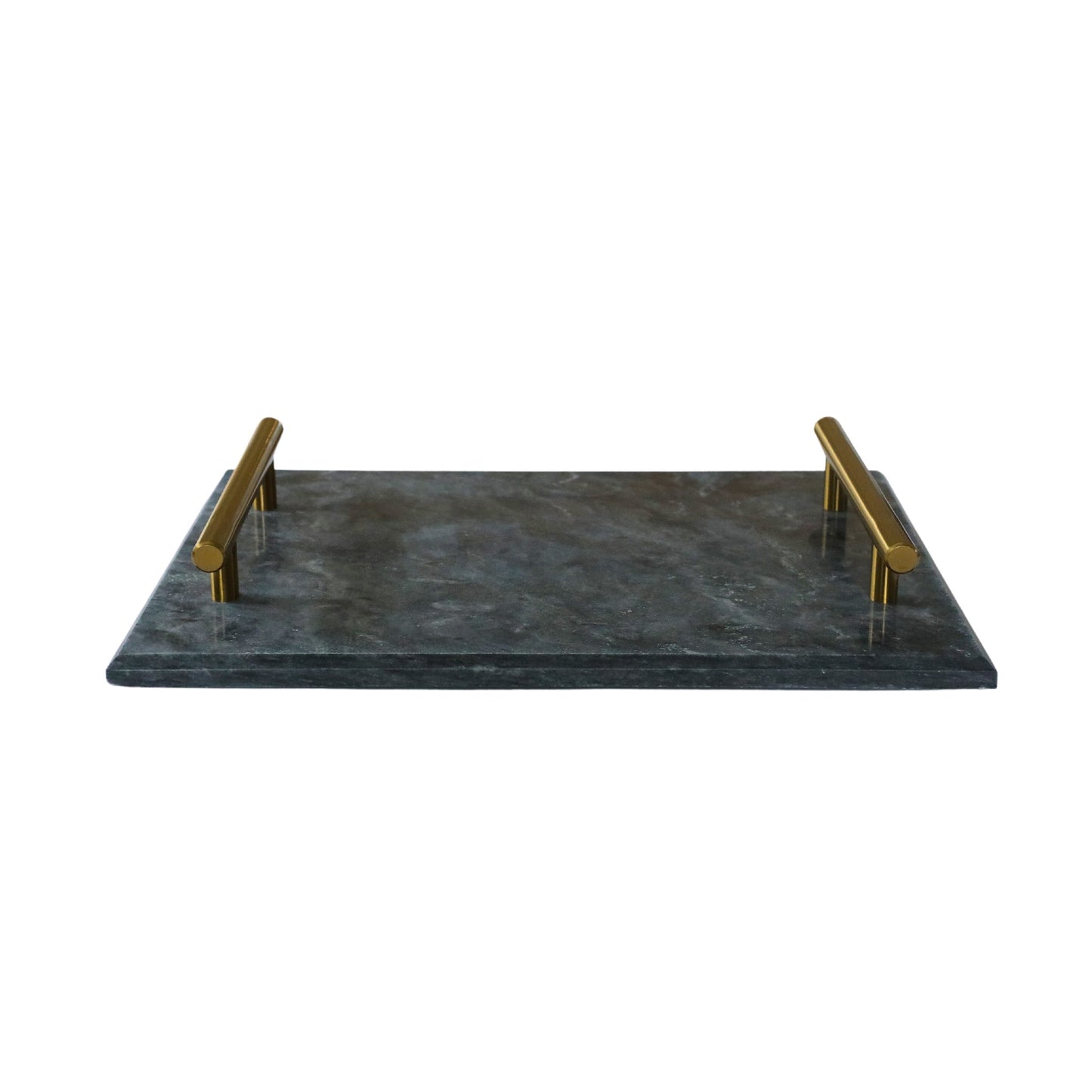 Black Marble Board with Gold Handles by Creative Gifts