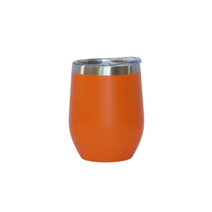 12 Oz Stemless Wine Tumbler - Orange by Creative Gifts