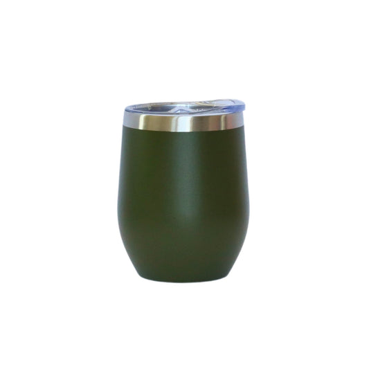 12 Oz Stemless Wine Tumbler - Olive by Creative Gifts
