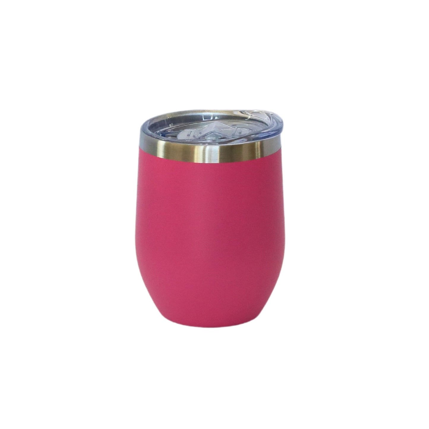 12 Oz Stemless Wine Tumbler - Hot Pink by Creative Gifts