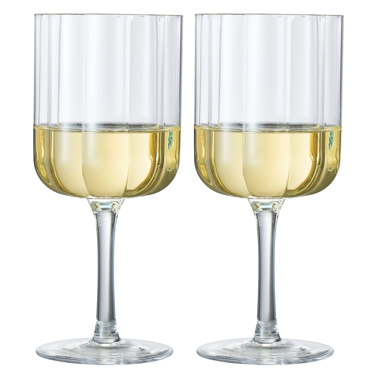 Flower Vintage Wine Glassware - Set of 2