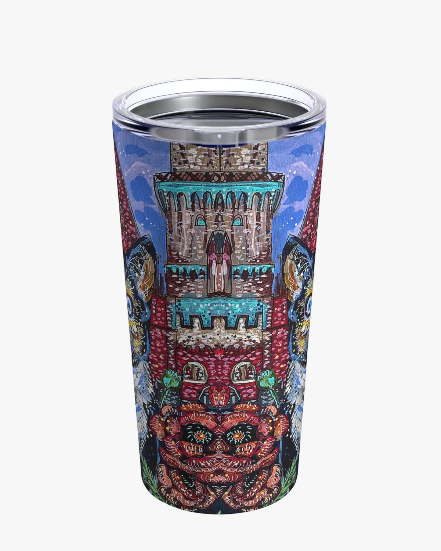 Calico Castle Cat 20oz Tumbler