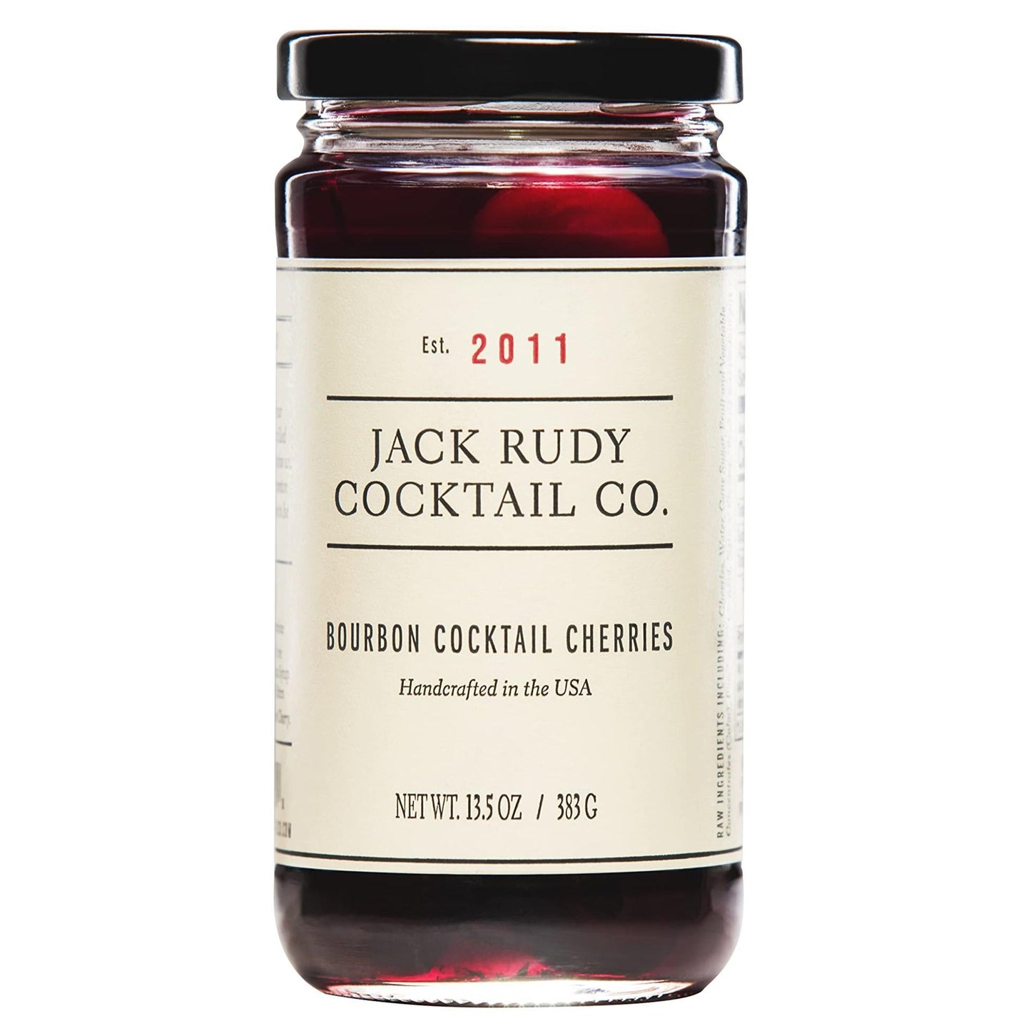 Jack Rudy Cocktail Co - Bourbon Cocktail Cherries (13.5OZ) by The Epicurean Trader