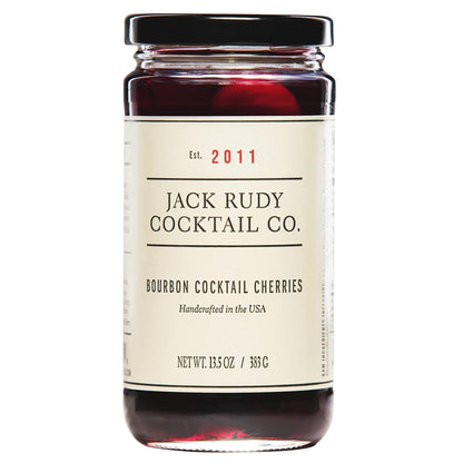 Jack Rudy Cocktail Co - Bourbon Cocktail Cherries (13.5OZ) by The Epicurean Trader