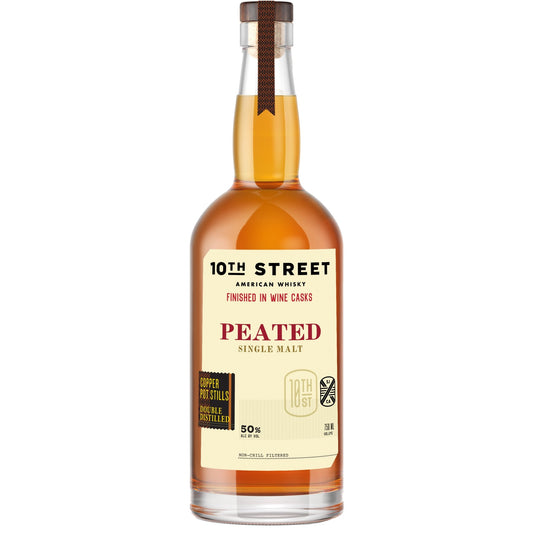 10th Street Distillery - Peated American Single Malt (750ML)