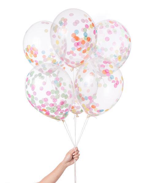 Knot & Bow - Pre-Filled Confetti Balloons (6CT) by The Epicurean Trader