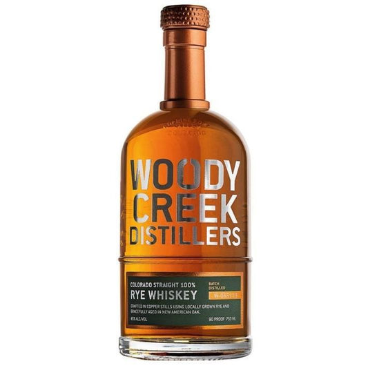 Woody Creek Distillers - Colorado Straight Rye Whiskey (750ML) by The Epicurean Trader