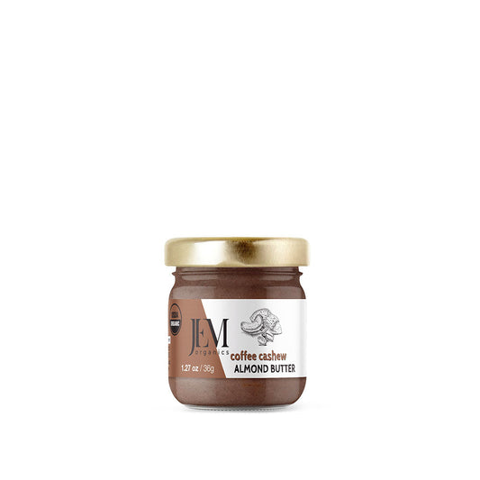 JEM Organics Coffee Cashew Almond Butter - Mini 12 pack by Farm2Me