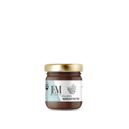 JEM Organics Chocolate Hazelnut Butter - Mini 12 Pack