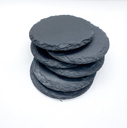 Slate Rounds / Coasters-11