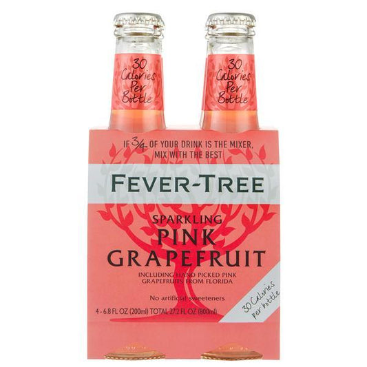 Fever Tree - Sparkling Pink Grapefruit (4x200ML) by The Epicurean Trader