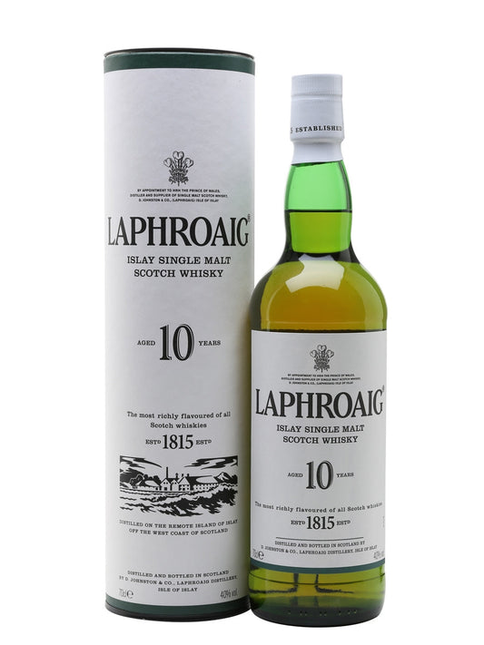 Laphroaig Distillery - 10yr Islay Single Malt Scotch (750ML) by The Epicurean Trader