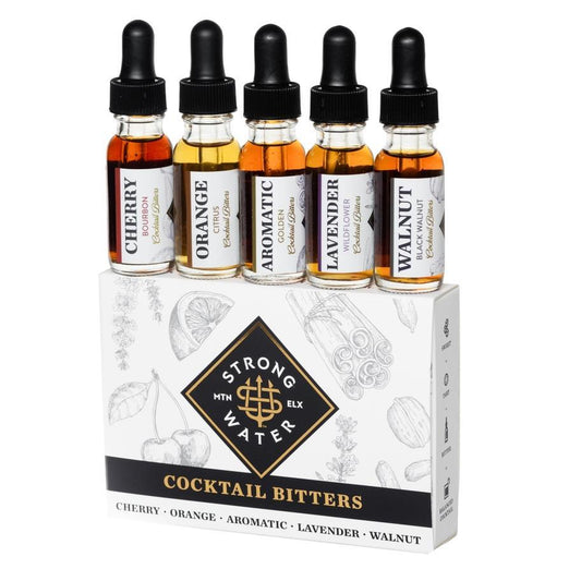 Strongwater Mountain Elixirs - 'Cocktail Bitters' Sample Box (5PK) by The Epicurean Trader