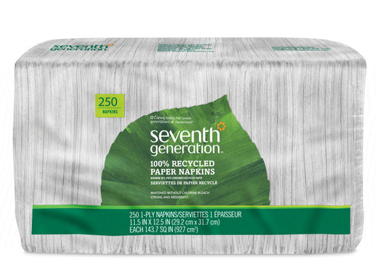 Seventh Generation White Napkins Lunch (12x250 CT)-0