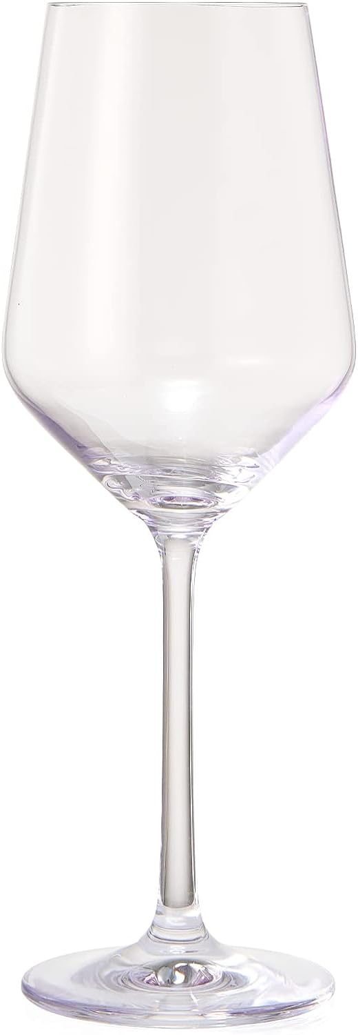 Colorful Purple 12 oz Wine Glass