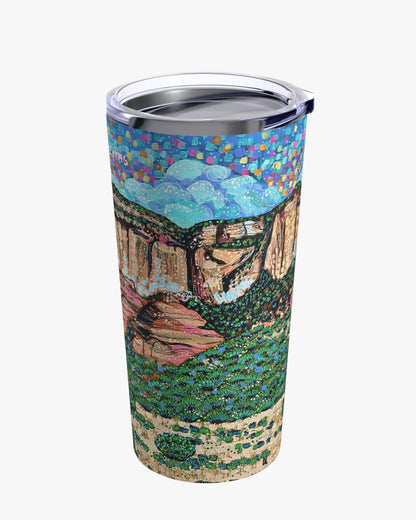 Evergreen Sandstone 20oz Tumbler