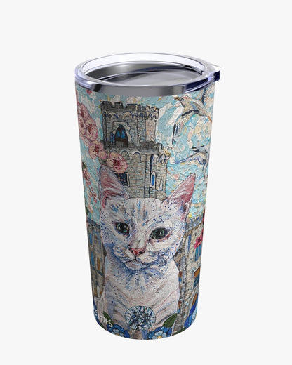 Blossom The White Cat 20oz Tumbler