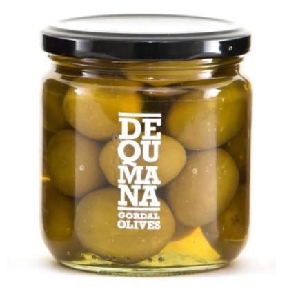 Dequmana Olives - Gordal Olives (12OZ) by The Epicurean Trader
