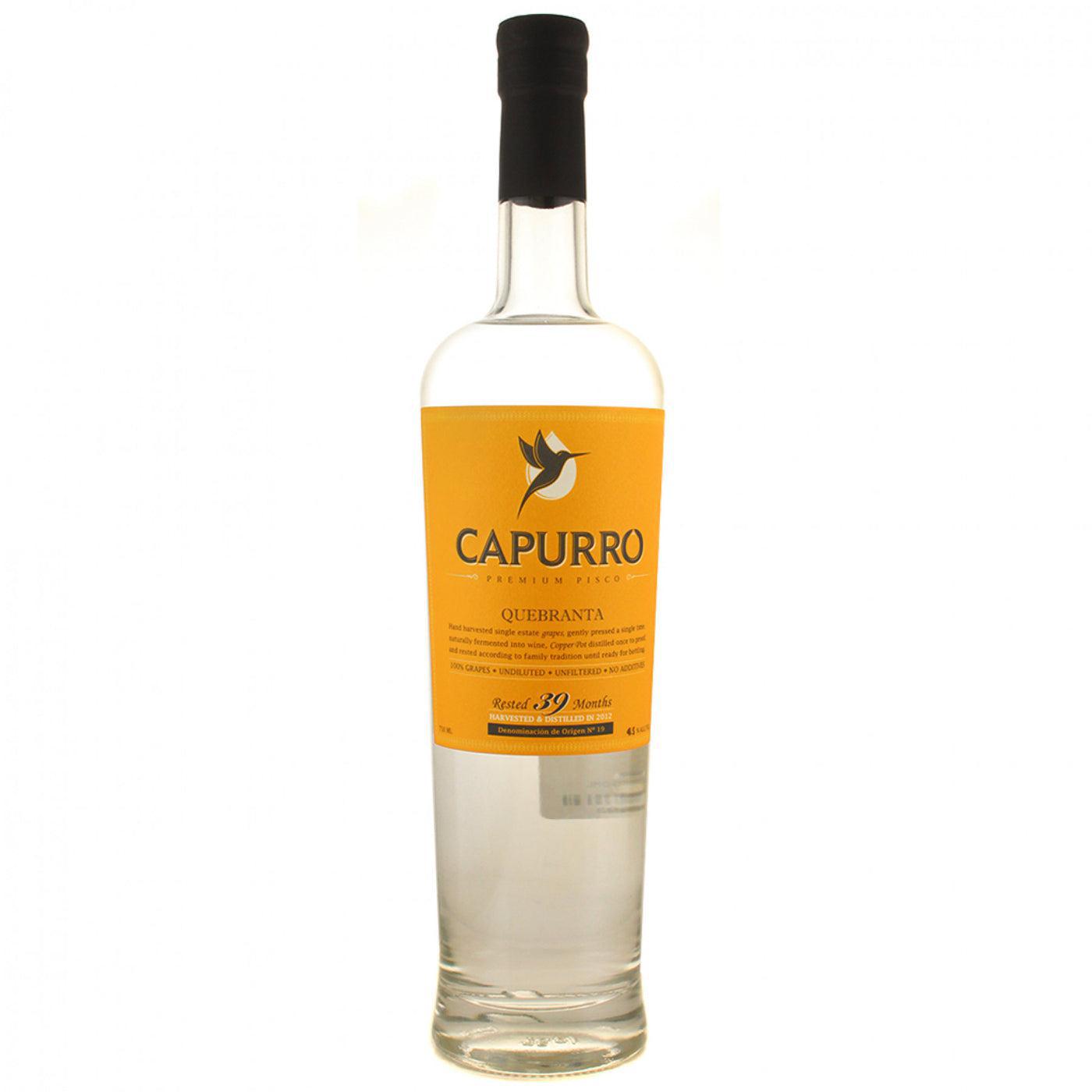 Capurro Pisco - 'Quebranta' Pisco (750ML)