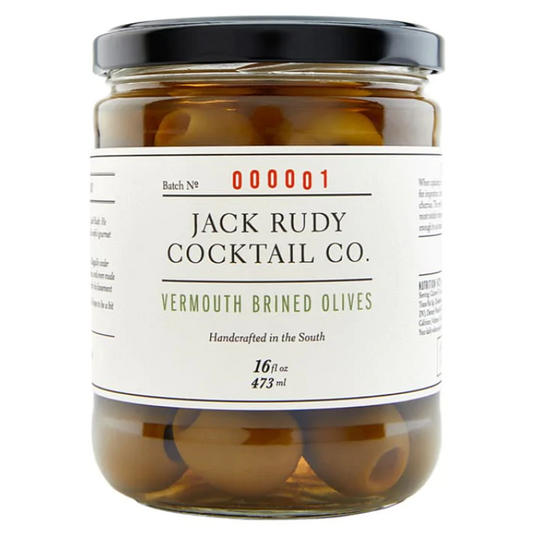 Jack Rudy Cocktail Co - Vermouth Olives (16OZ) by The Epicurean Trader