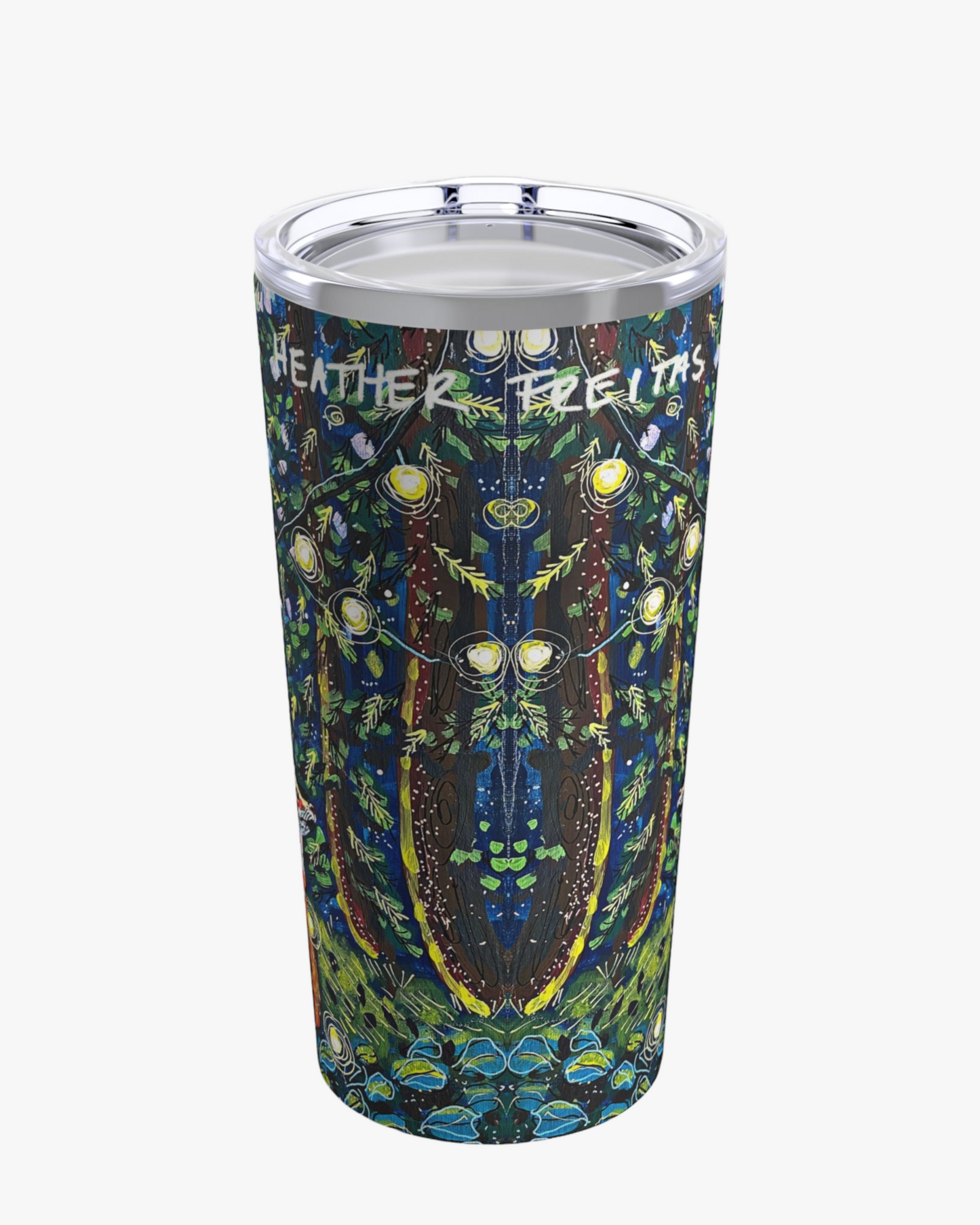 Moody Forest Fox Tumbler 20oz Tumbler