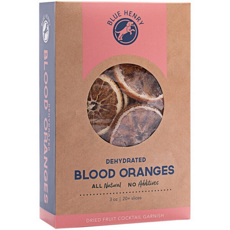 BlueHenry - Dehydrated Blood Orange Cocktail Garnish (20CT)