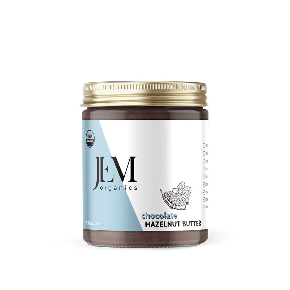 JEM Organics Chocolate Hazelnut Butter - Small 6 pack