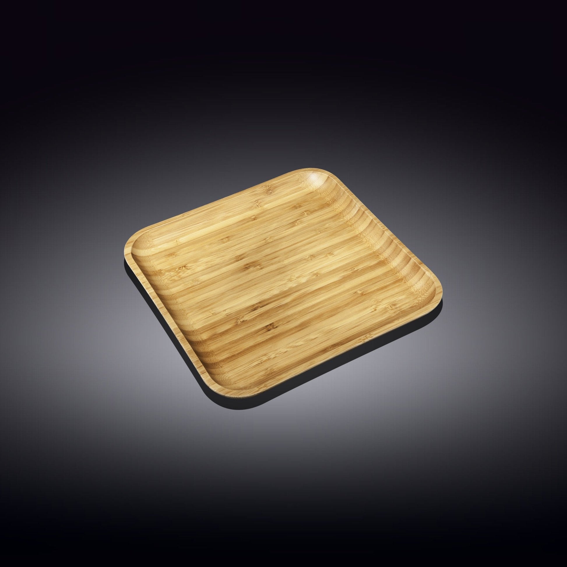 Bamboo Square Plate 6" inch X 6" inch |For Appetizers-6