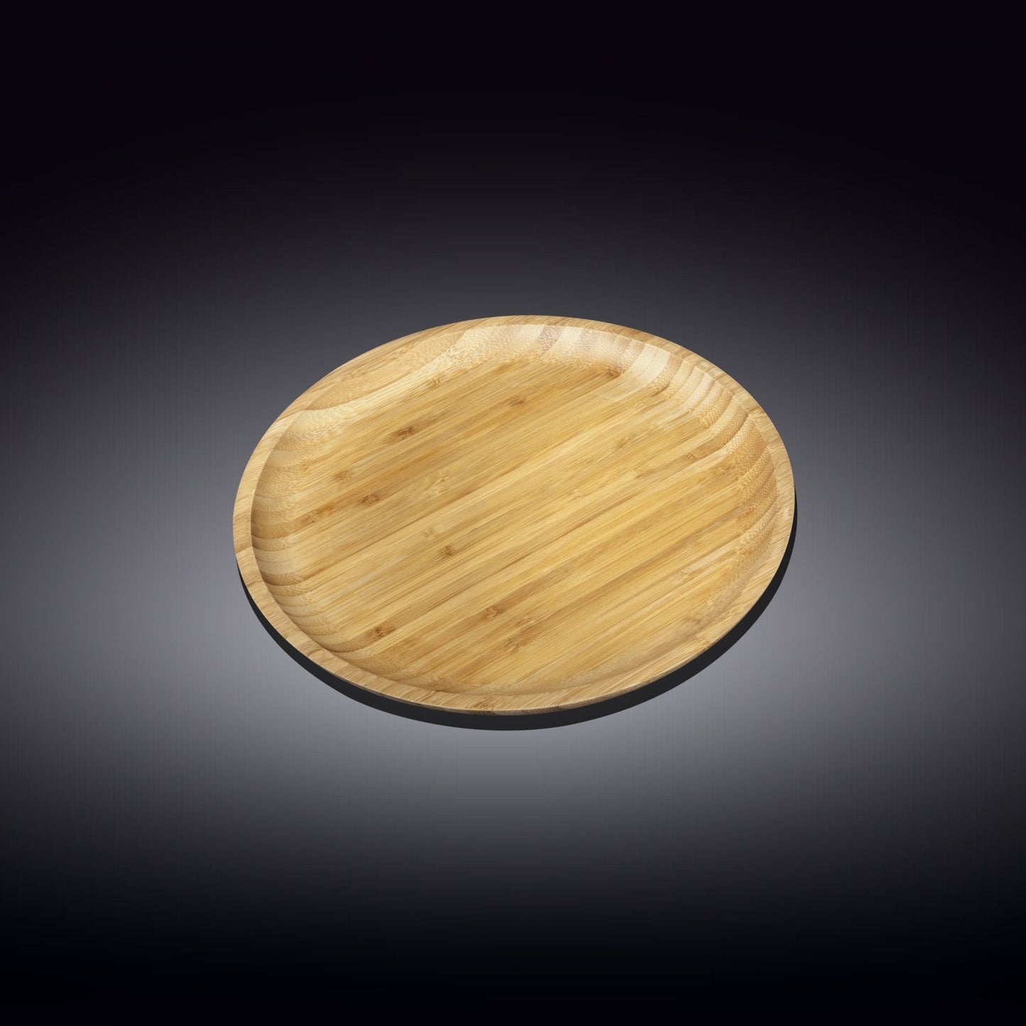 Bamboo Round Plate 6" inch -1