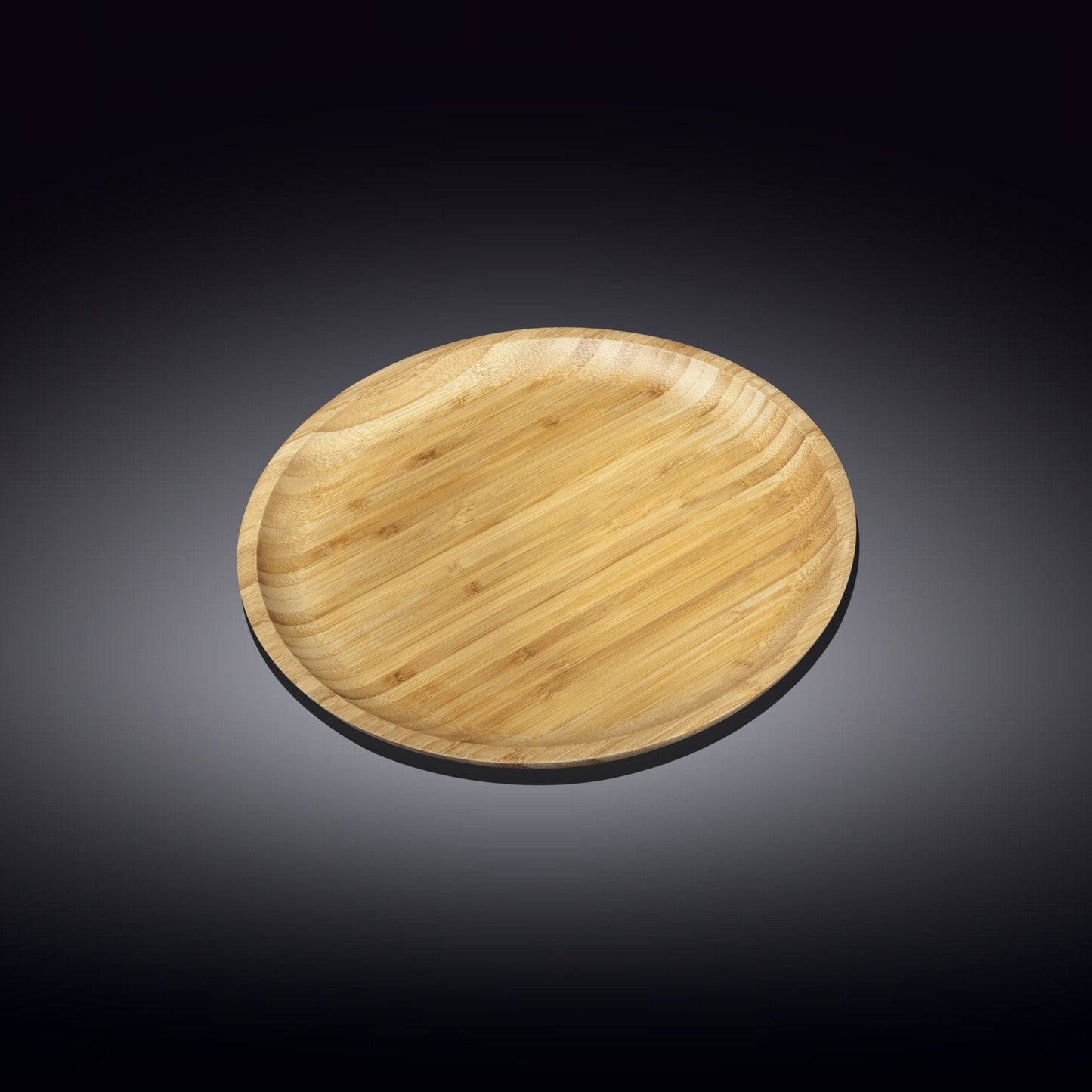 Bamboo Round Plate 7" inch-1