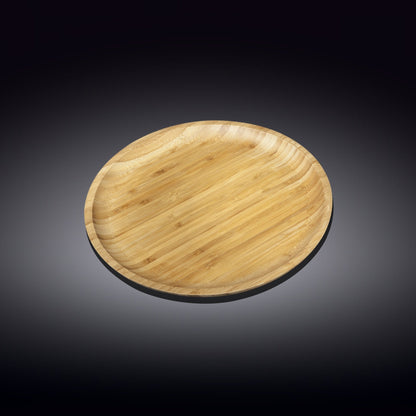 Bamboo Round Plate 8" inch-1