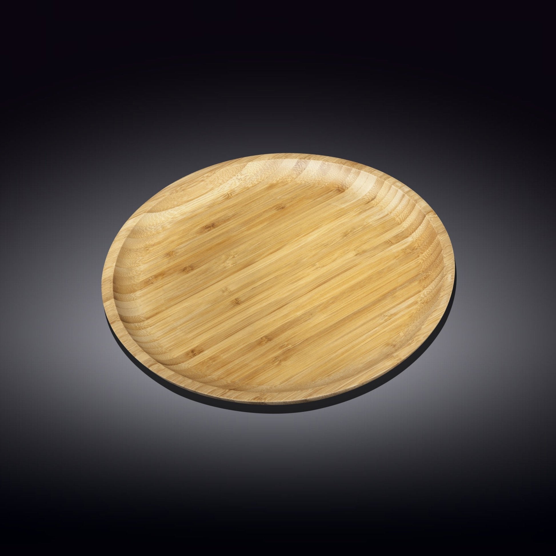 Bamboo Round Plate 9" inch-4