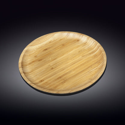 Bamboo Round Plate 11" inch -5