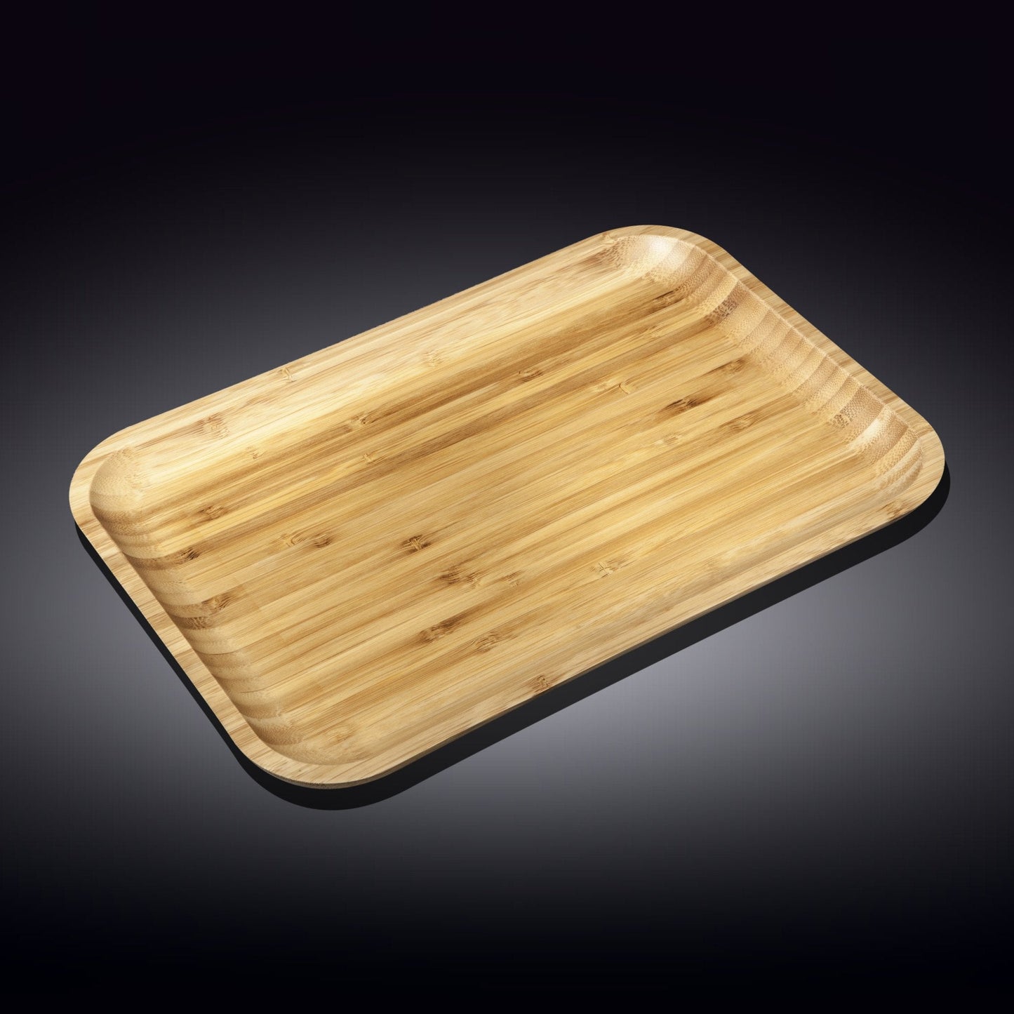Bamboo Platter 13" inch X 9" inch-1