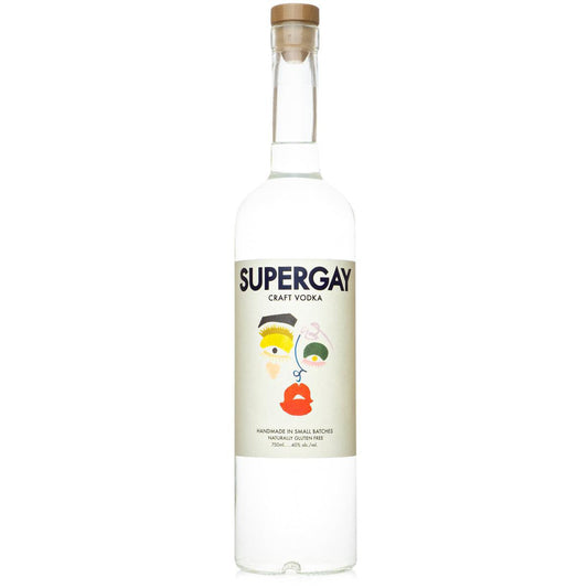 Supergay Spirits - 'Supergay' Craft Vodka (750ML) by The Epicurean Trader