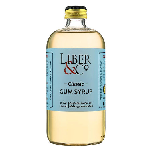 Liber & Co - Classic Gum Syrup (9.5OZ) by The Epicurean Trader