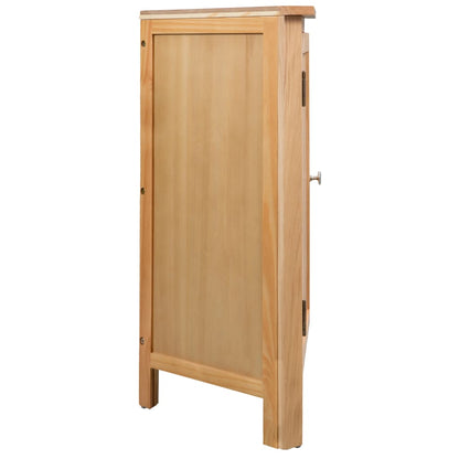 vidaXL Corner Cabinet Solid Wood Oak-5