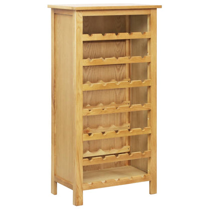 Wine Cabinet Organizer Solid Oak Wood-0