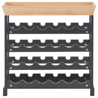 Wine Bottle Holder with Top Tray Floor -5