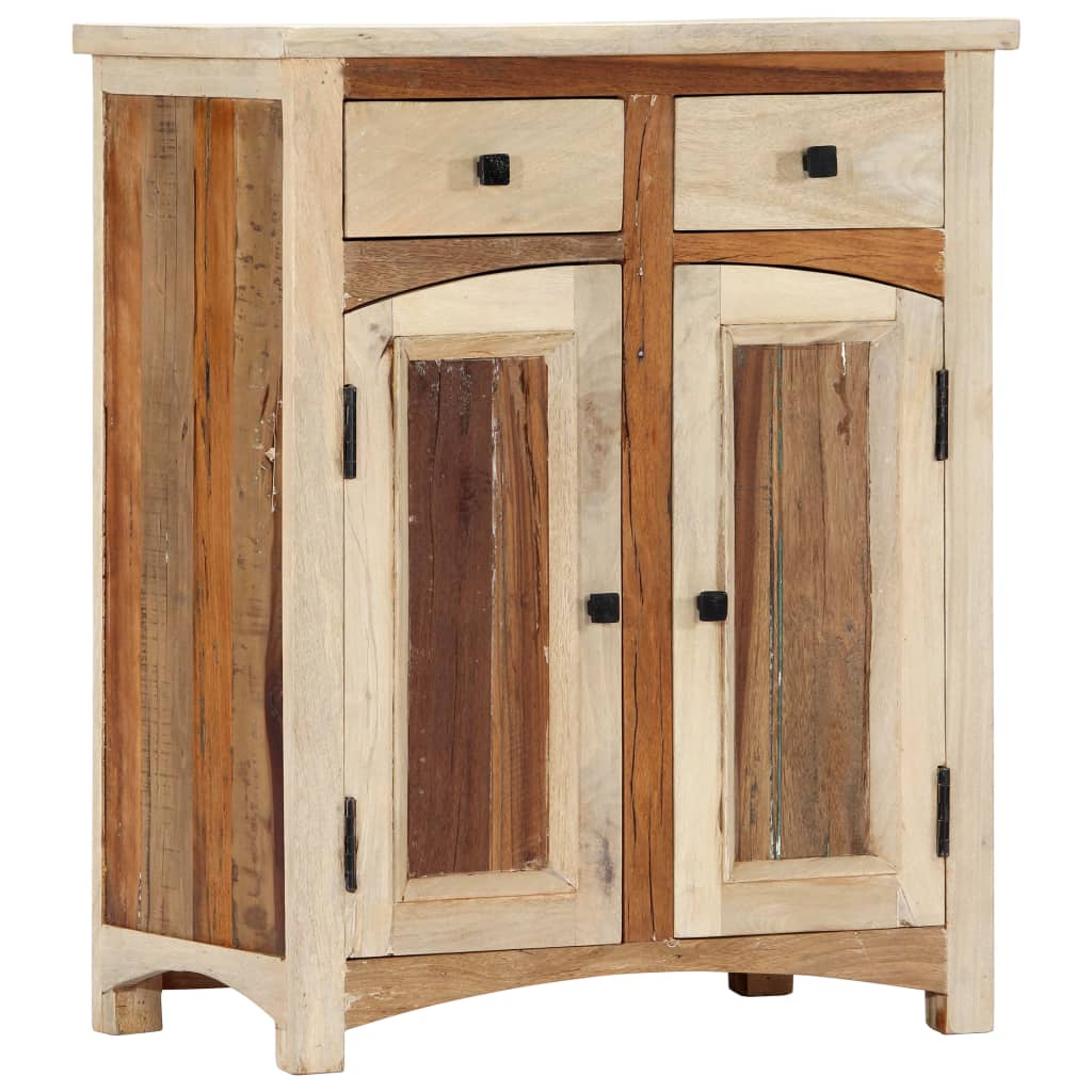 Side Cabinet 23.6"x11.8"x29.5" Solid Reclaimed Wood-0