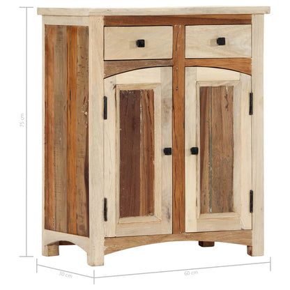 Side Cabinet 23.6"x11.8"x29.5" Solid Reclaimed Wood-6