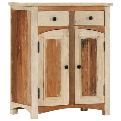 Side Cabinet 23.6"x11.8"x29.5" Solid Reclaimed Wood-8