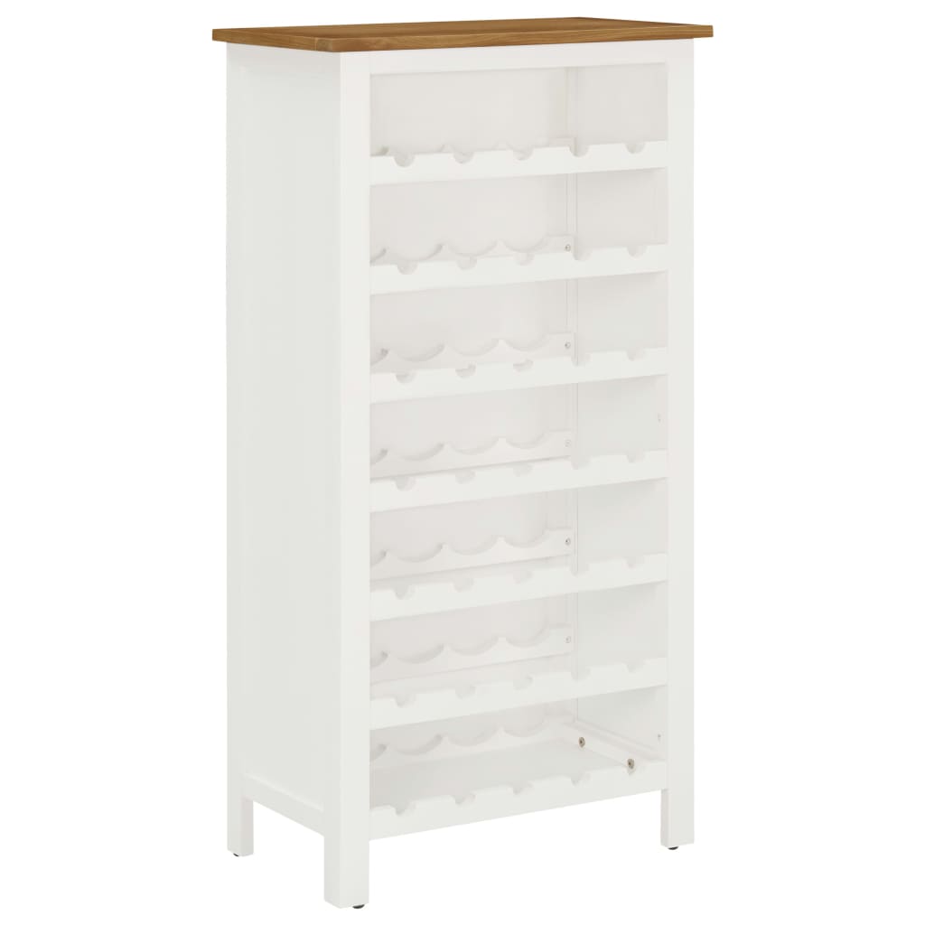 Wine Cabinet Organizer Solid Oak Wood-2