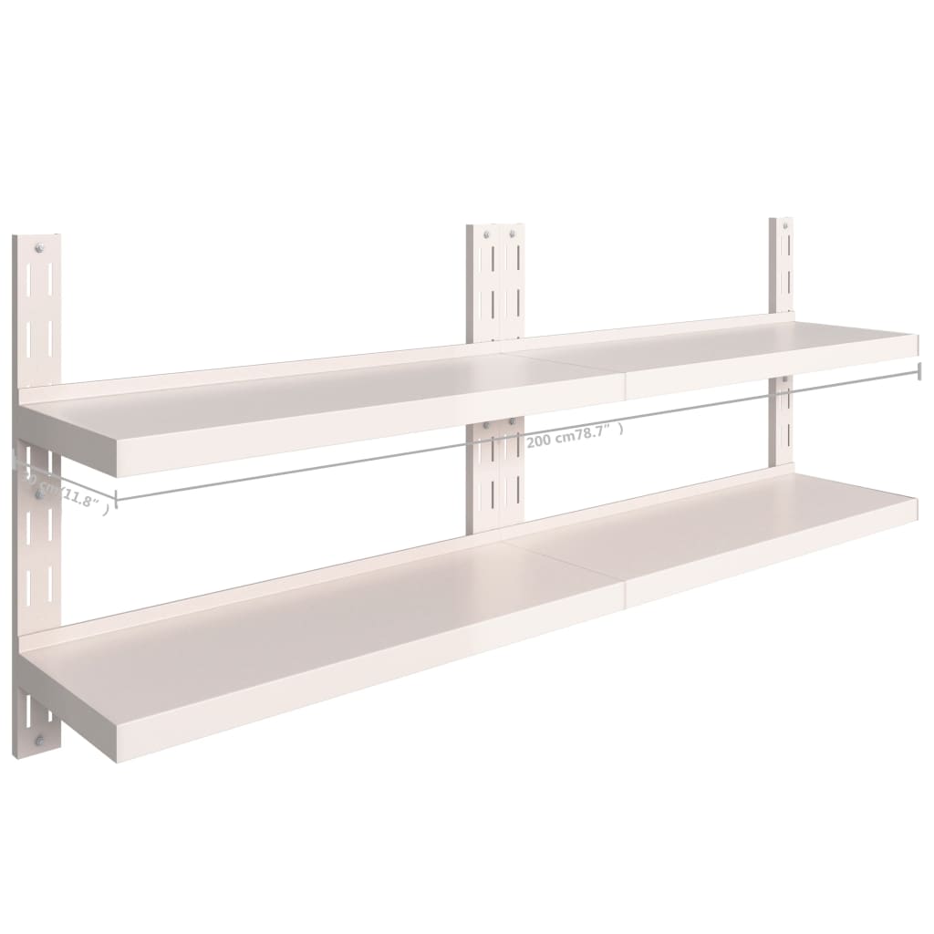 vidaXL Wall Shelf - Floating -24